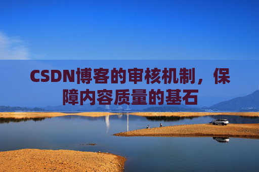 CSDN博客的审核机制，保障内容质量的基石